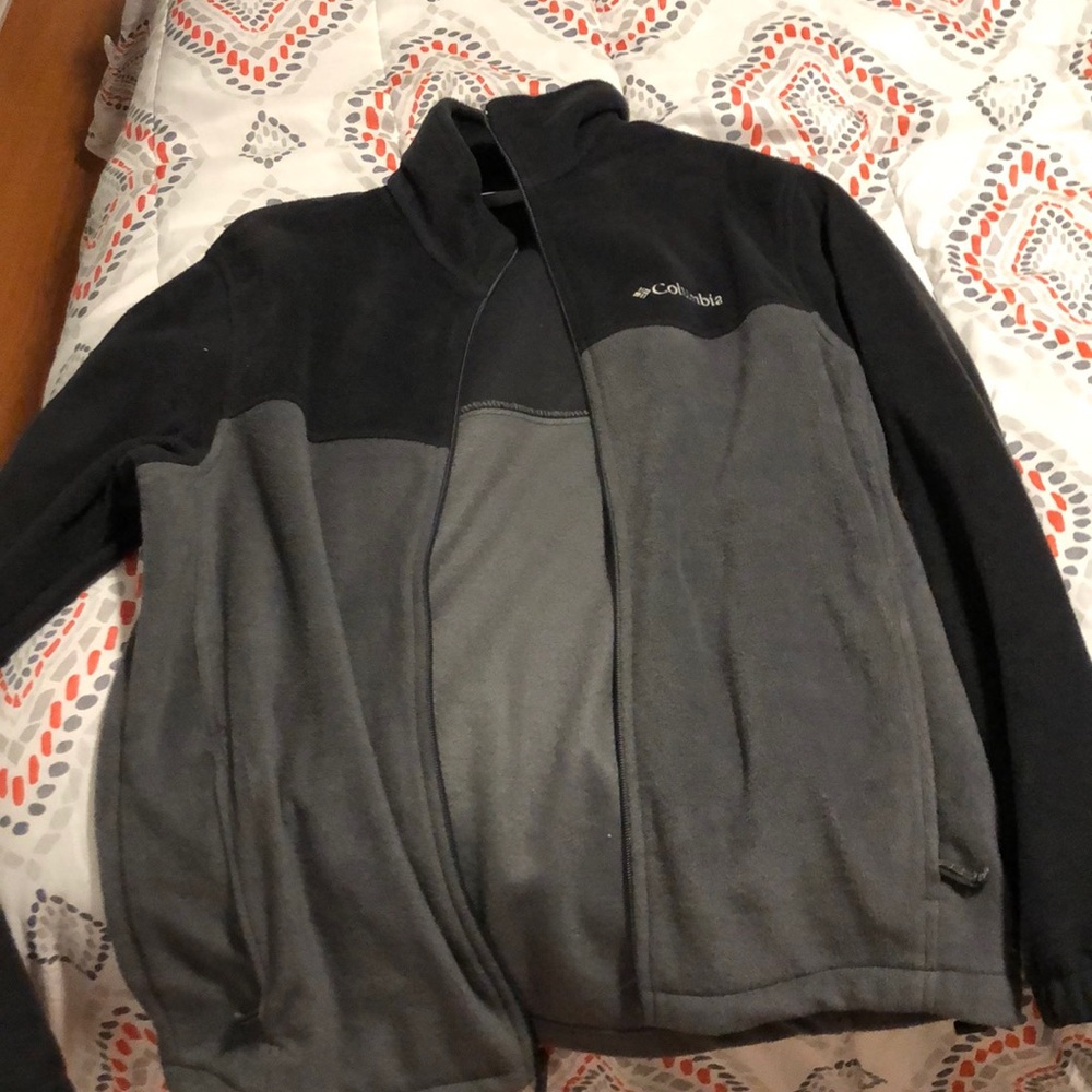 Dark Grey/Black Columbia Jacket